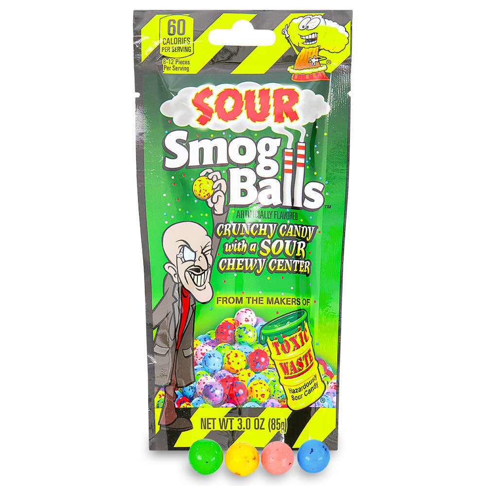 Toxic Waste Sour Smog Balls - 3oz