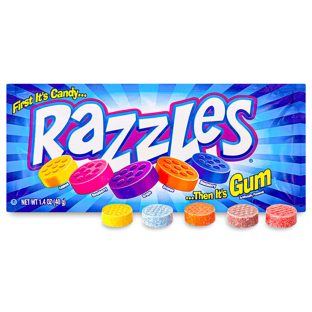 Razzles Candy - 1.4 oz.