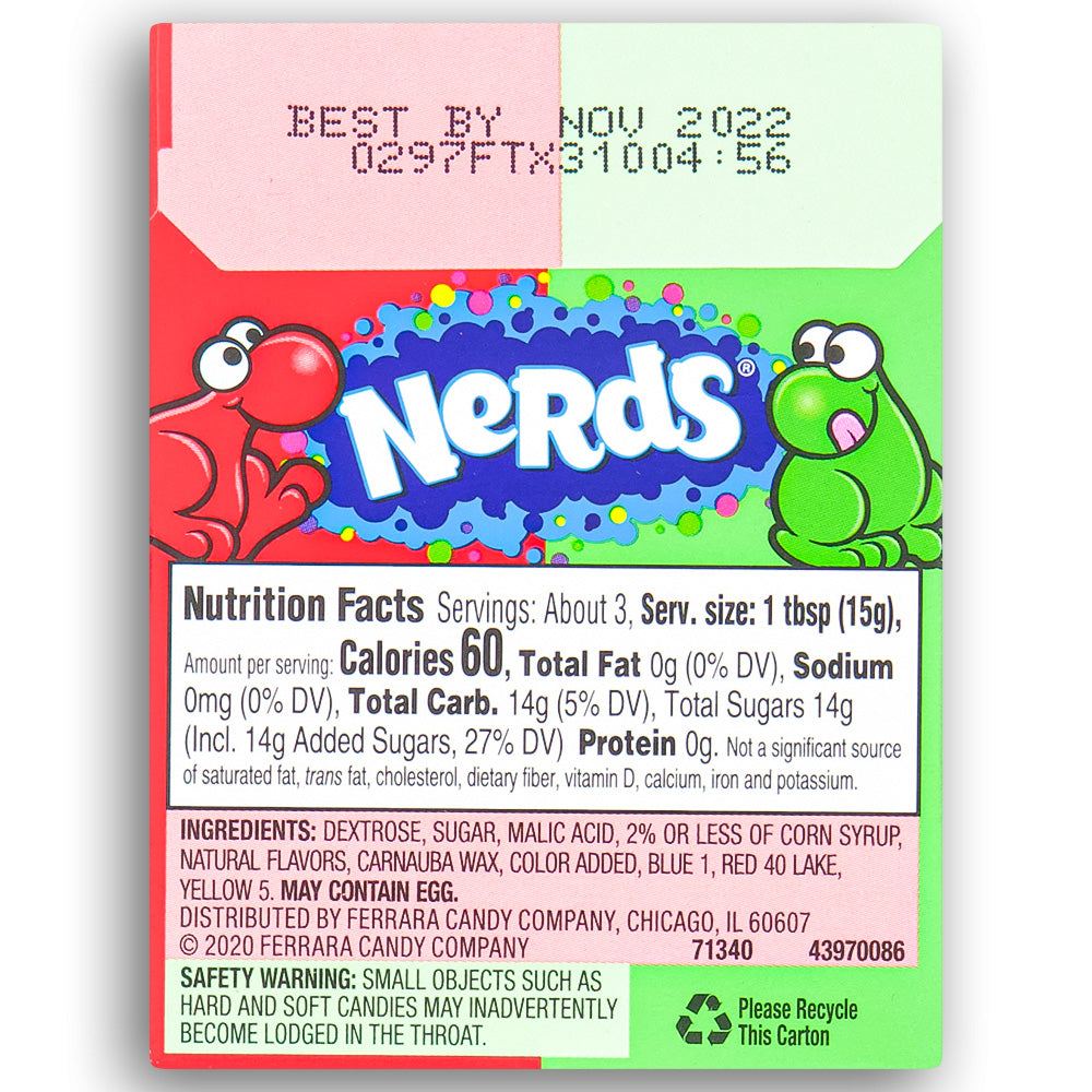 Nerds Candy Watermelon & Cherry - 1.65 oz.