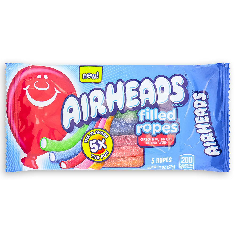 Airheads Candy - Original Fruit Filled Ropes 2oz