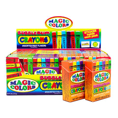 Magic Colors Bubble Gum Crayons - 0.96oz.