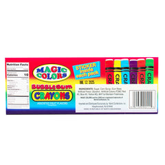 Magic Colors Bubble Gum Crayons - 0.96oz.